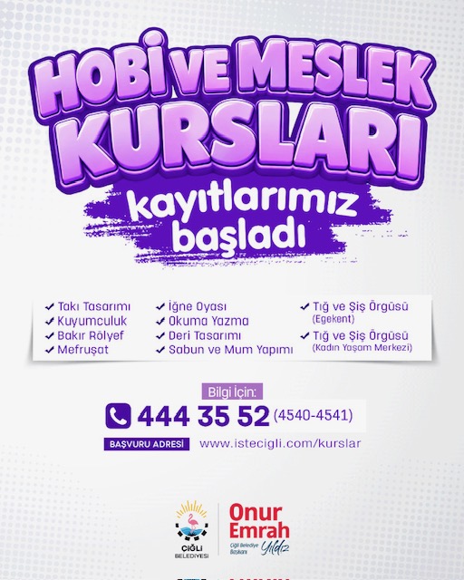 2026 Güz Dönemi Kurs Başvuruları